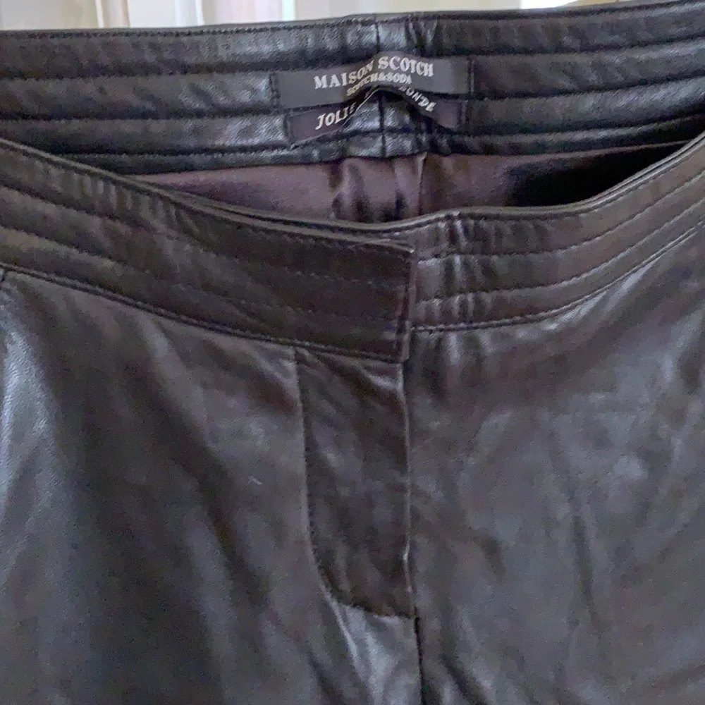 Genuine Leather SCOTCH & SODA Jolie Vagabonde Leather Pants - Small/1 - Like New - Picture 7 of 11